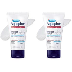imageAquaphor Childrens Advanced Therapy Healing Ointment 41 Petrolatum Skin Protectant Ointment for Minor Wound Care Chapped or Cracked Skin and Lips 5 Oz Tube5 Ounce Pack of 2
